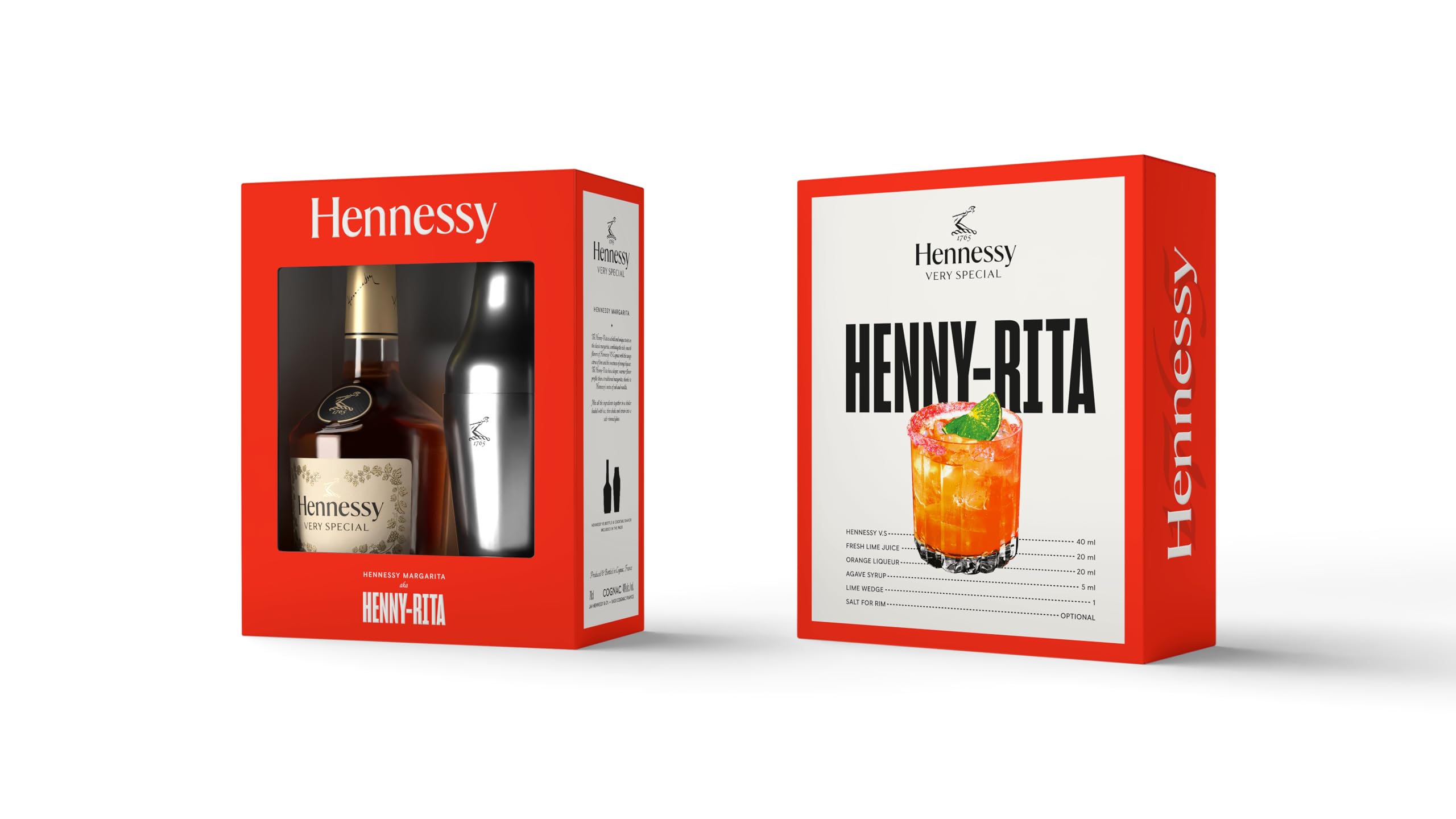 Hennessy VS Cocktail Shaker Gift Set, 70cl : Amazon.co.uk: Grocery